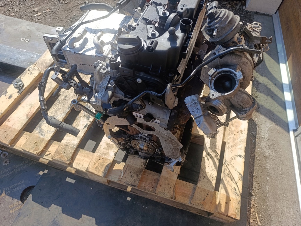 фото №8, Двигун kompletny 1.6 tdi dgt dgta vw seat skoda audi 77 tys. пробіг