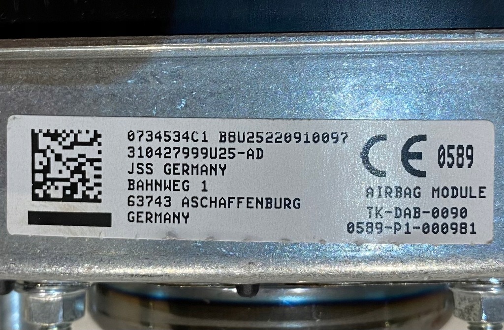 фото №6, Ferrari подушка безпеки водій подушка водія brown