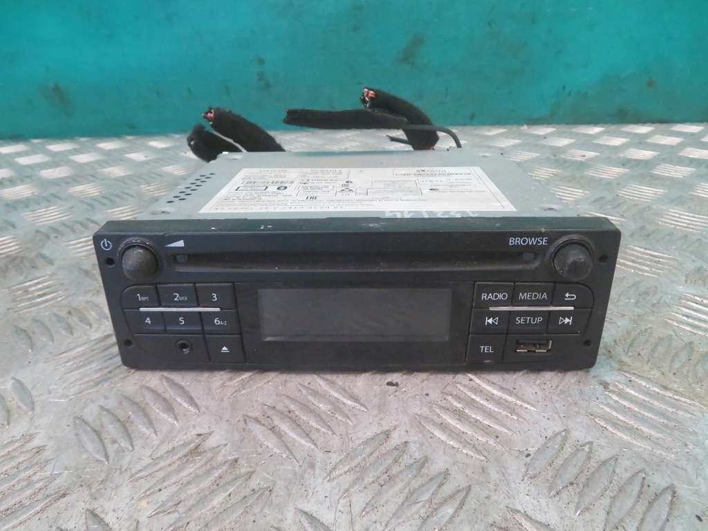 фото №1, Радио renault master opel movano 15r 281154140r