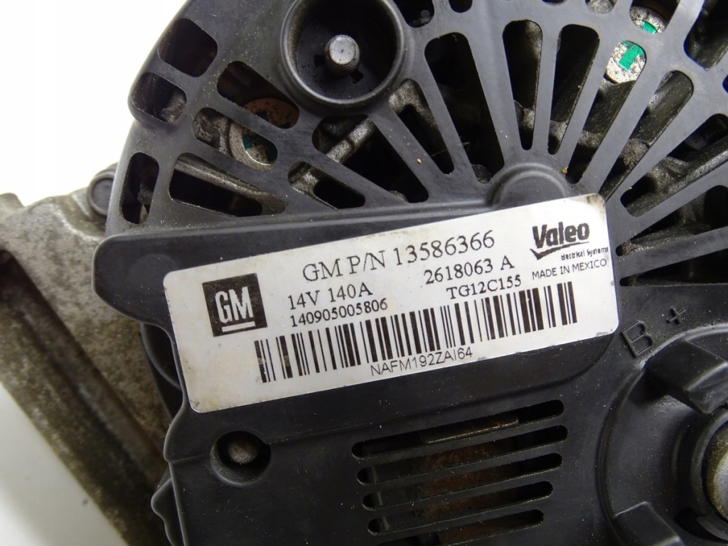 Купить Генератор 140a opel astra j iv 1.6 cdti 13586366