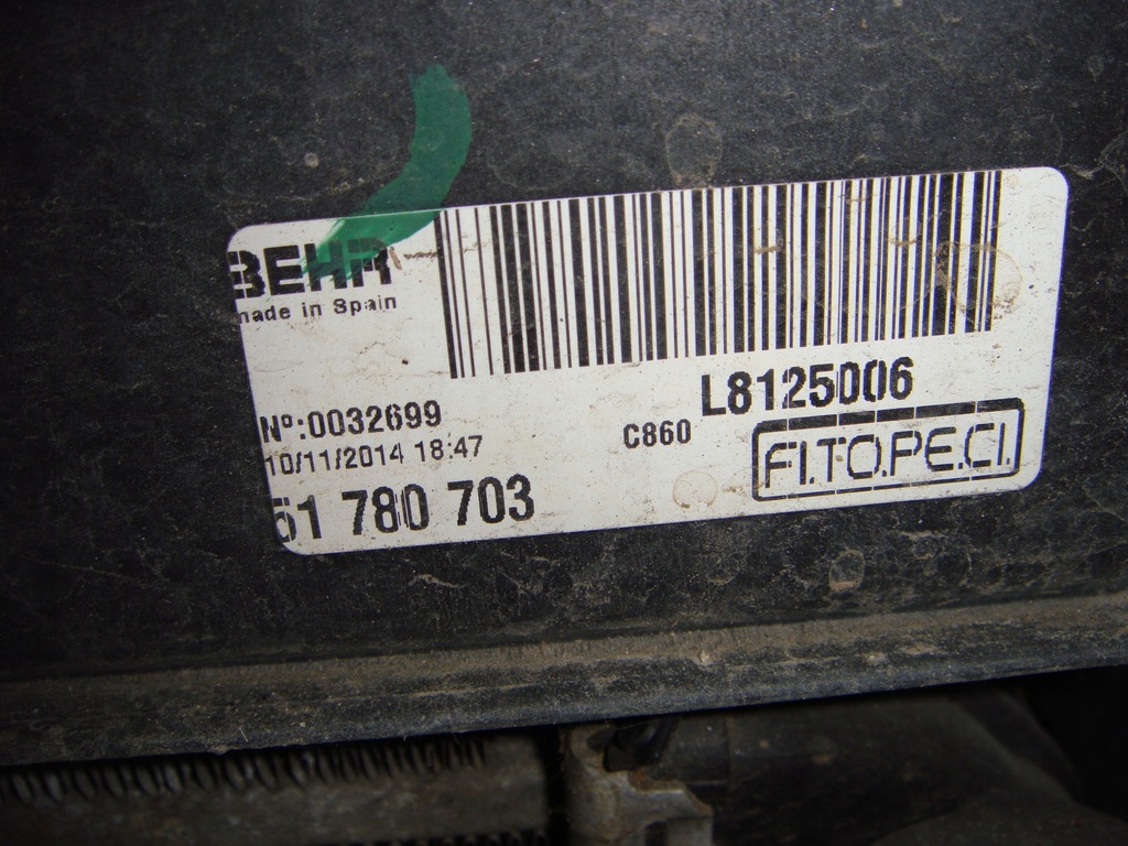 фото №5, Pas радіатор wody кондиціонер fiat qubo europa 1.3 jtd