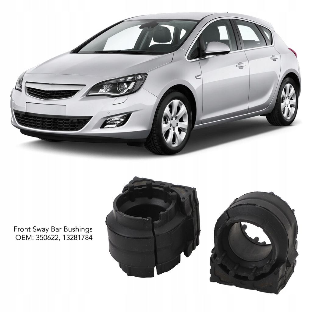 фото №13, 1 пара tulei передній стабілізатора 13281784 гумовий набір tulei