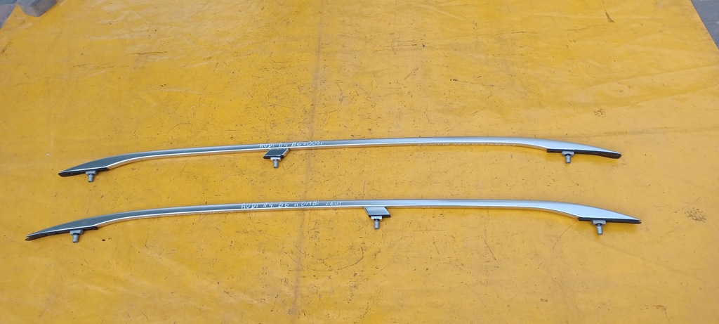 фото №10, Рейлінги дахові p/l audi a4 b6 00-05r сріблястий