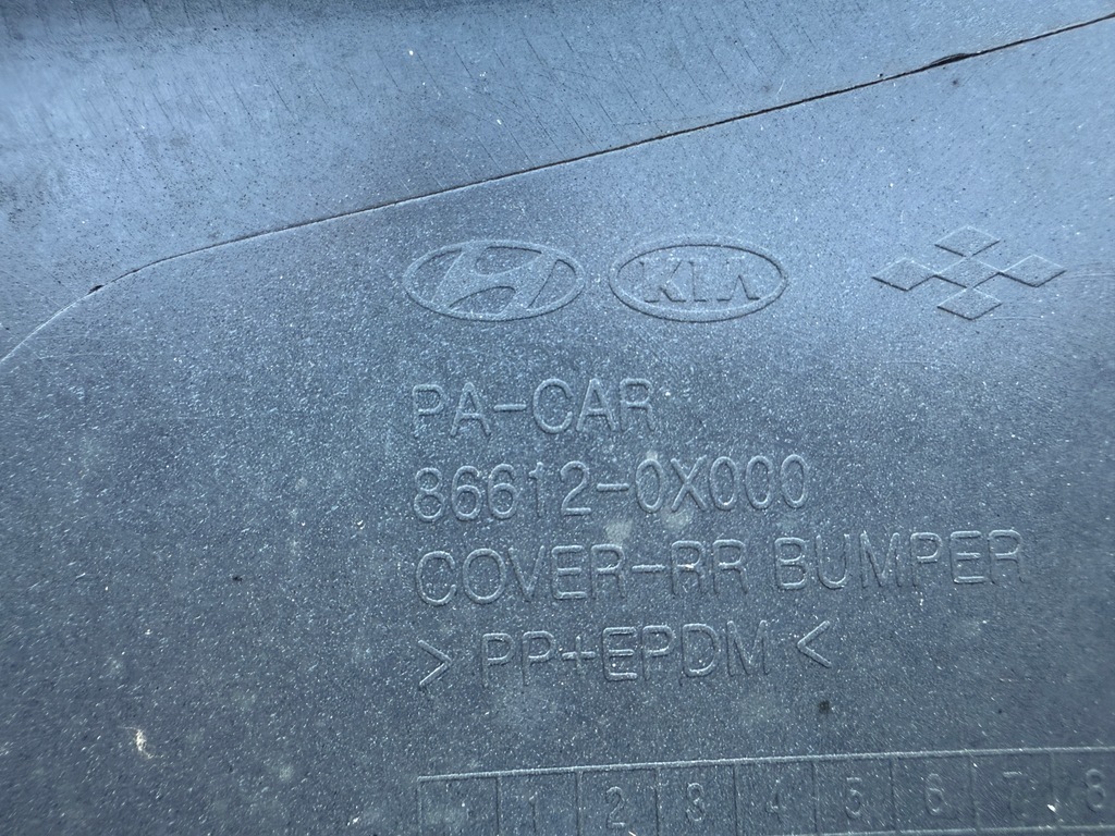 фото №7, Бампер задній задня hyundai i10 i 86612-0x000