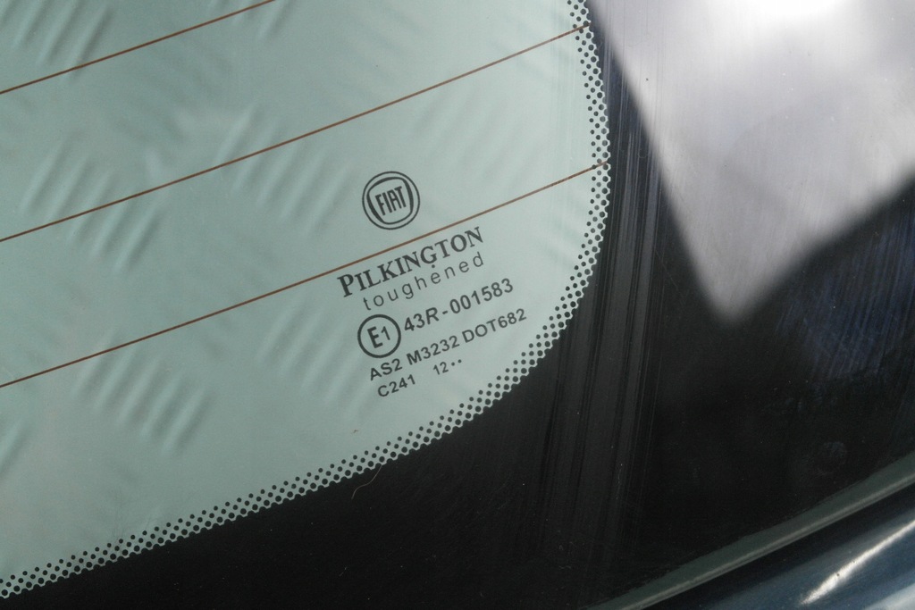 фото №10, Fiat 500 07-14 крышка багажника задняя комплектная багажника цвет 687/b