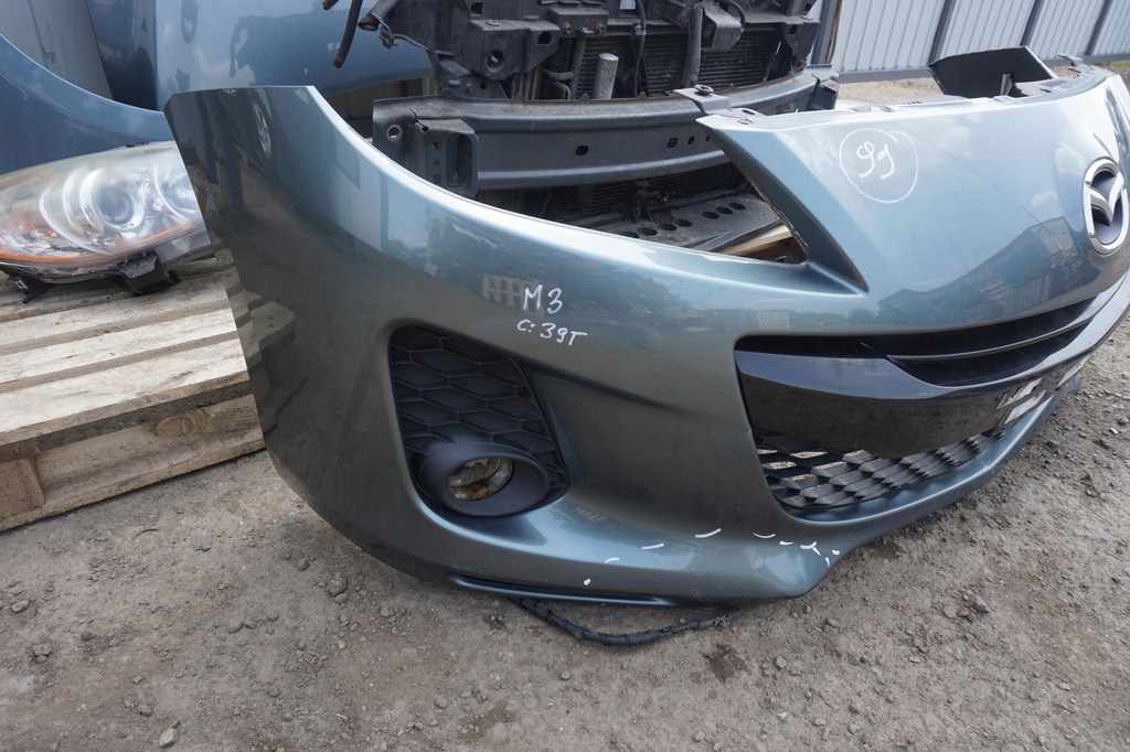 фото №13, Mazda 3 bl бампер pas передний капот крыло лампа 39t радиатор 1.6d решётка радиатора