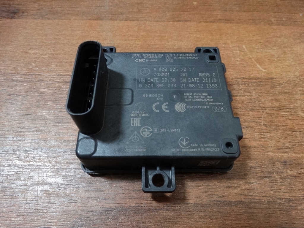 фото №1, Датчик radarowy mercedes w206 w223 w232 w295 1