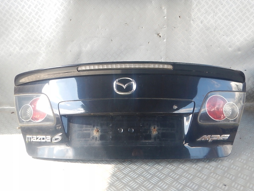 фото №1, Mazda 6 i gg gy mps sedan кришка багажника задня спойлер