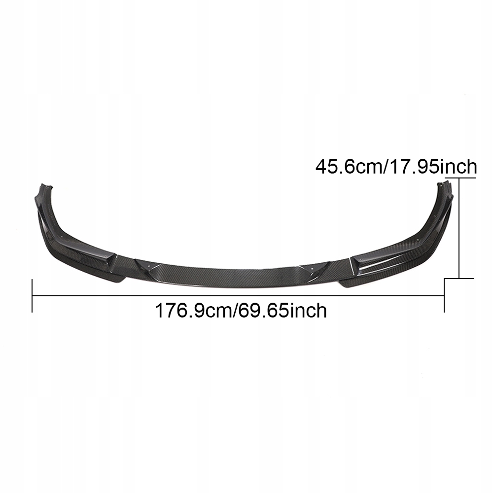 фото №11, Bmw 3 g20 g28 m-pakiet спойлер накладка бампер перед карбон качество org