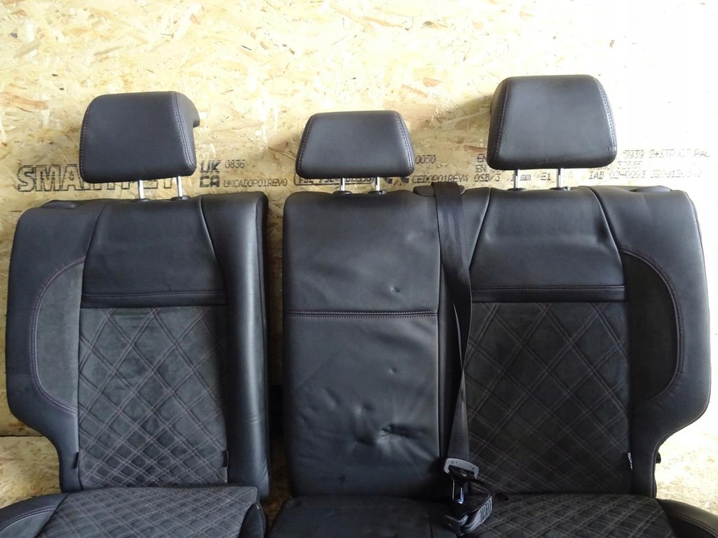 фото №10, Комплект сидінь заднє сидіння задня peugeot 208 i шкіра 3d