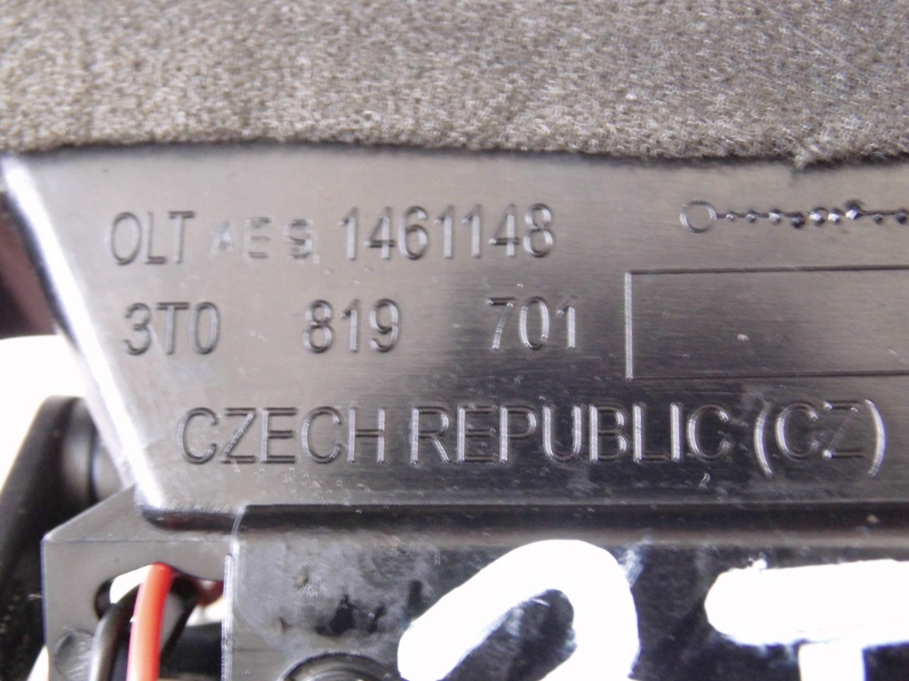 фото №8, Решітка обдув впуск 3t0819701 skoda superb ii ліва