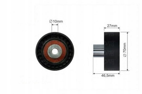 Купить Ролик направляющая renault /многоручьевой./ laguna 2.2d/dt 35-72