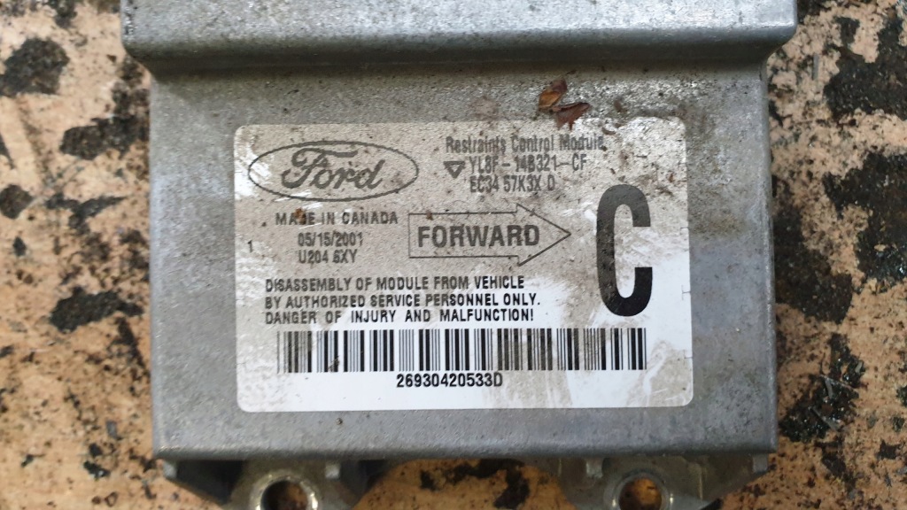 фото №2, Mazda tribute i датчик модуль подушок air bag