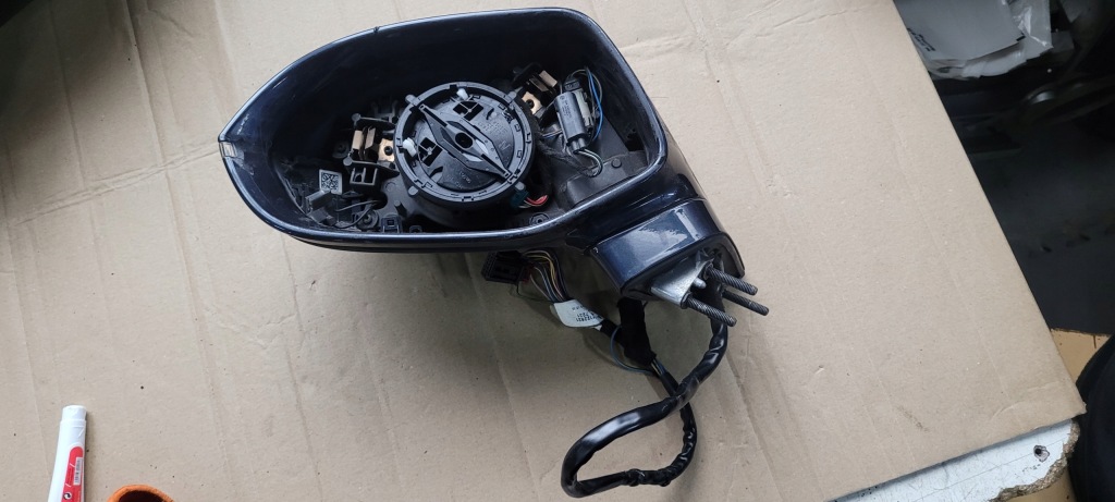 фото №1, S7 4g a7 зеркало левая левый перед складной ассистент 12+2pin eu