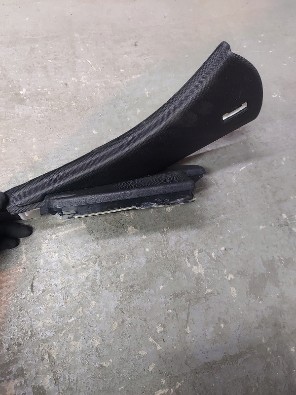 фото №1, Audi a5 8t защита стойка левый задняя s-line czarna