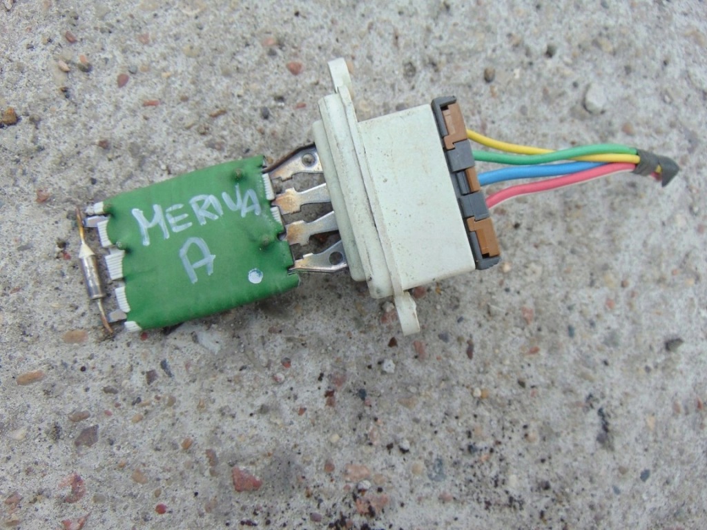 фото №1, Резистор резистор вентилятор opel meriva a europa