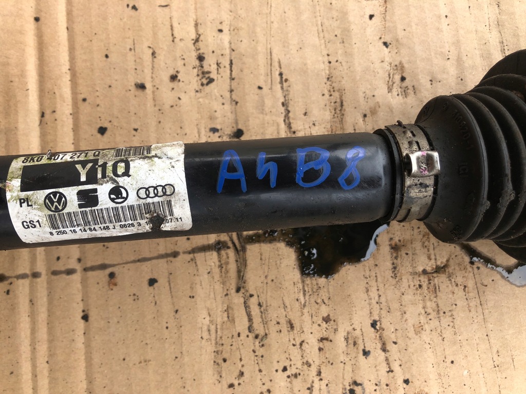 фото №7, Привідний вал ліва права audi a4 b8 8k0407271q
