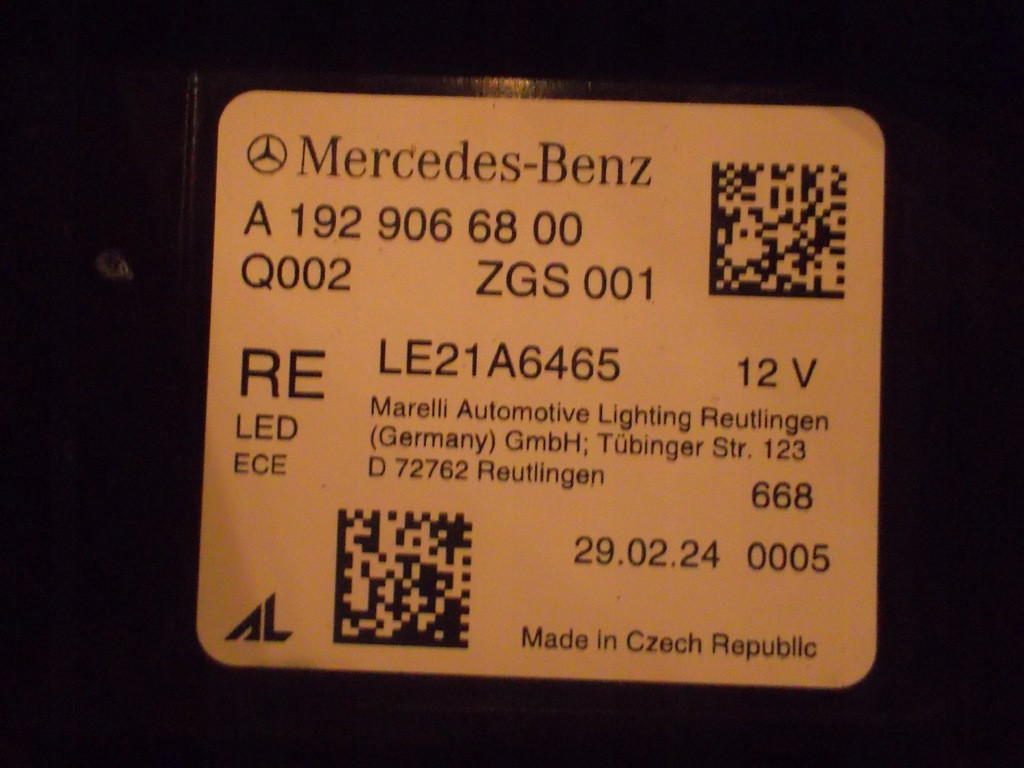 фото №14, Mercedes amg gt 192 w192 c192 фари лампи digital light повний nowe