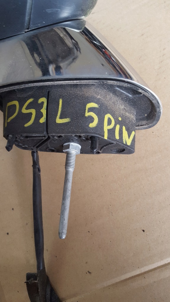 фото №5, Citroen ds3 2010 rok зеркало левая 5 pin uk