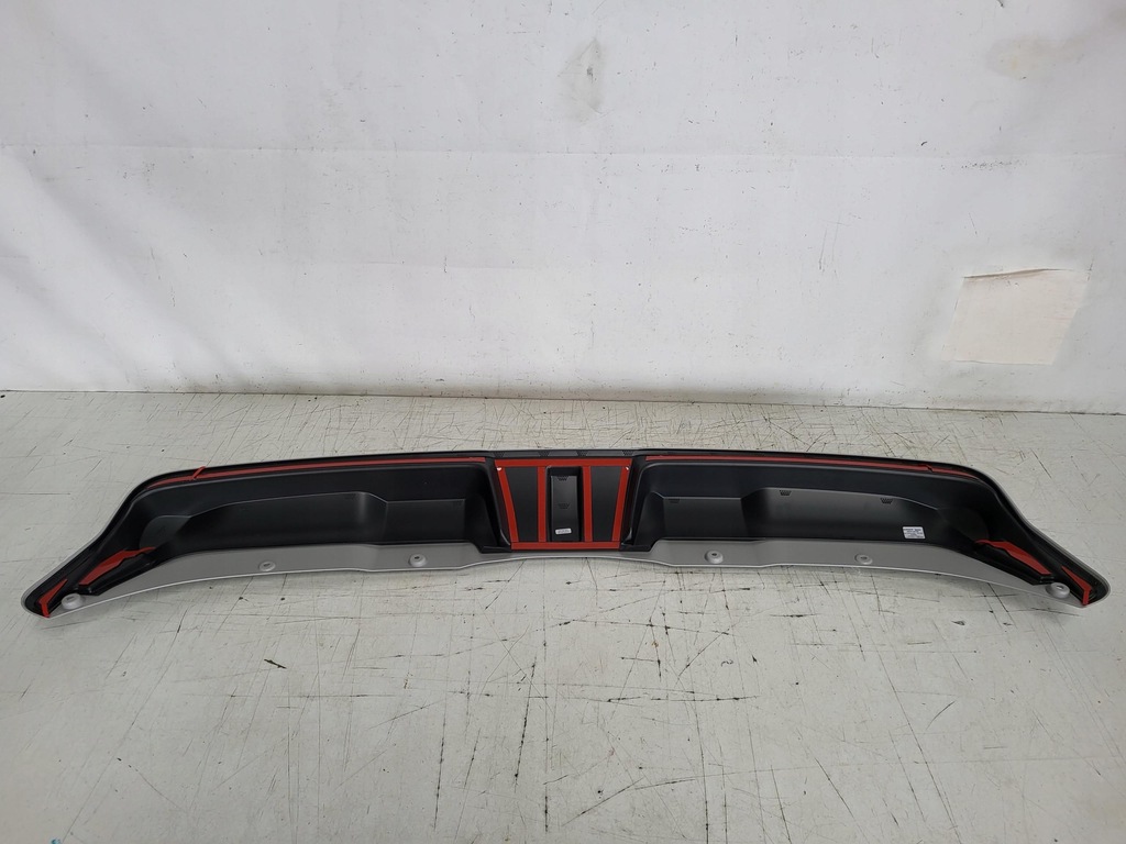 фото №8, Nissan qashqai j11 lift 17- накладка бампера спойлер задняя