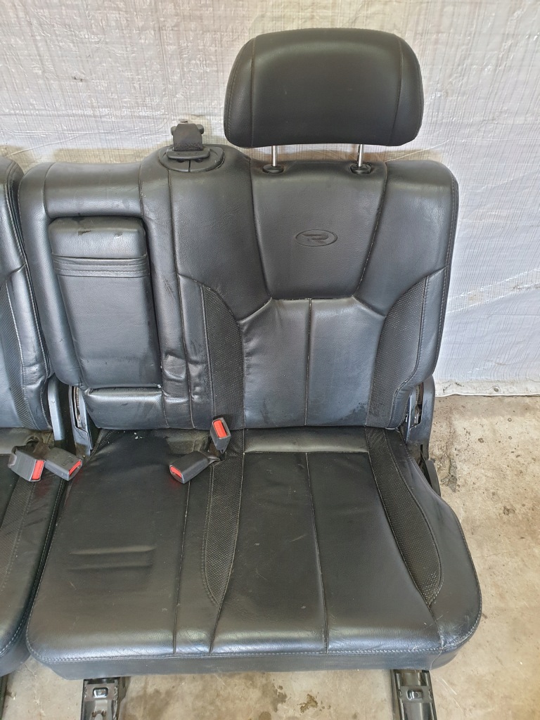 фото №14, Ssangyong rexton 1 i 04- 2,7 сиденье передний кожа водителя пассажира заднее сиденье