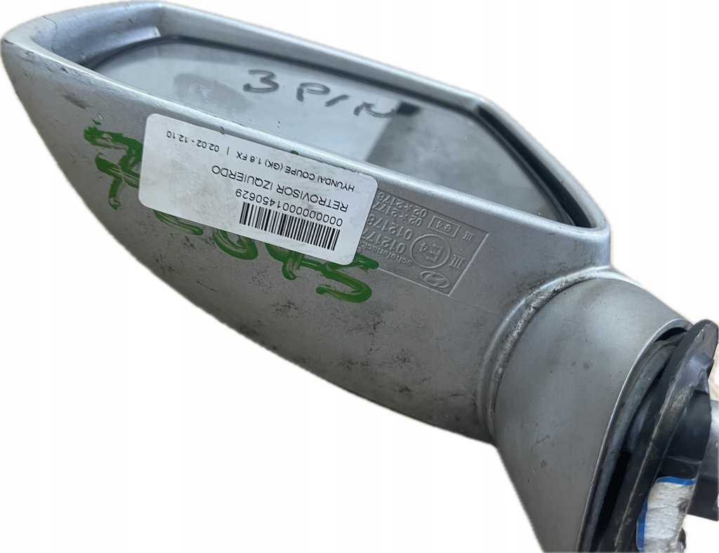 фото №14, Hyundai coupe ii 02-11r дзеркало ліва електричний 3 pin