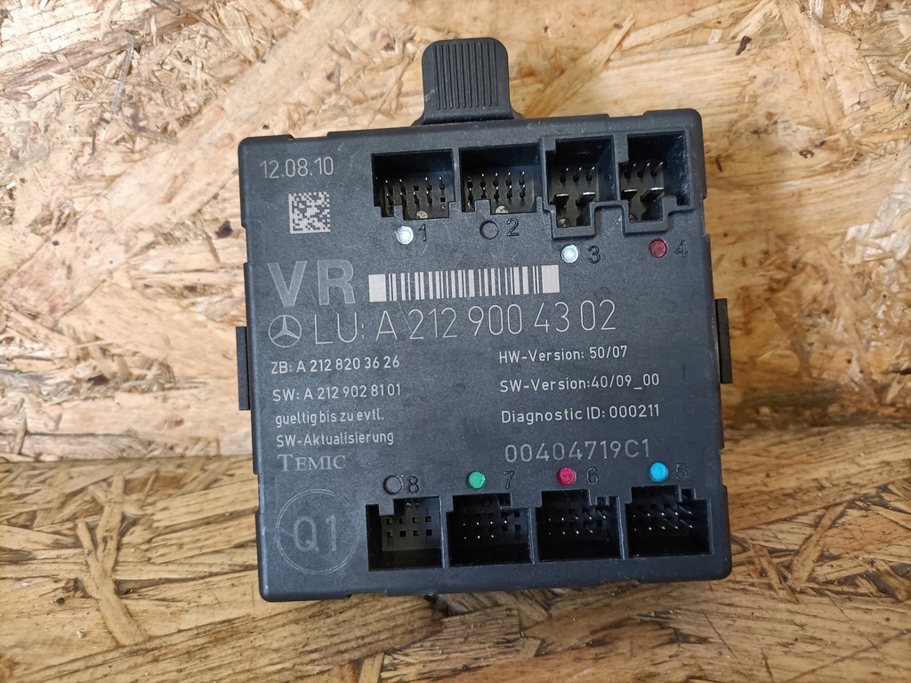 фото №1, Модуль двері правий перед mercedes w207 212