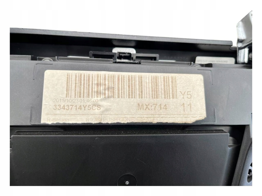 фото №9, Панель кондиціонера volvo v40 08632794