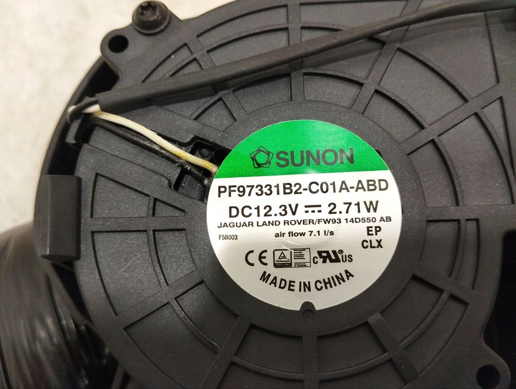 фото №6, Jaguar xj x351 2016 вентилятор компьютера fw93455a26bd