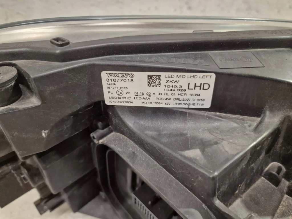 фото №11, Лампа левая volvo xc40 v40 full led оригинальная eu!