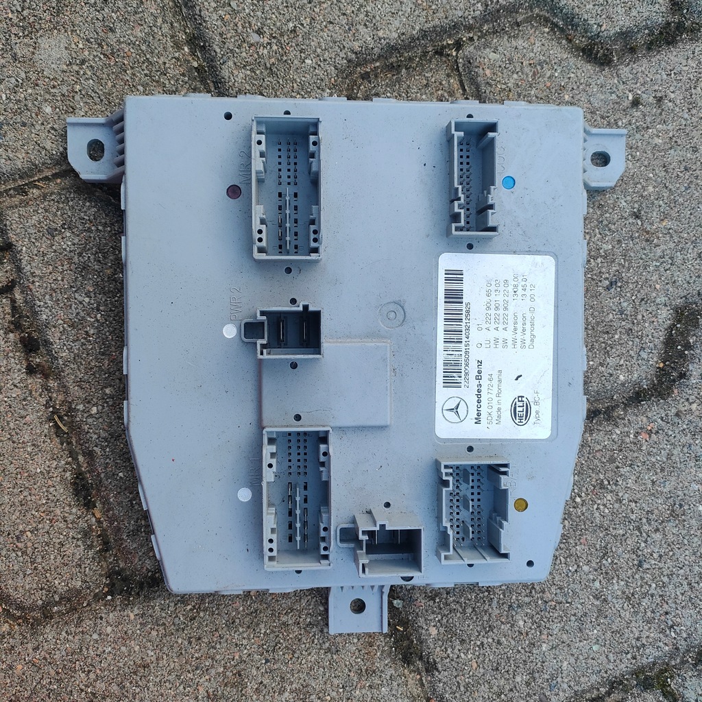 фото №1, Mercedes s-kl w222 модуль sam a2229006509