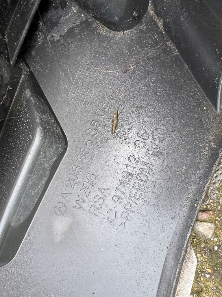 фото №13, Mercedes c w206 бампер перед передній org