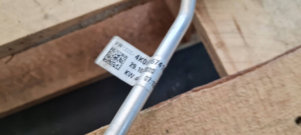 фото №6, A6 c8 4k шланг трубка кондиционера 2.0 tdi 4k0816741be a7 4k