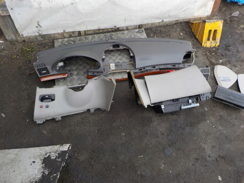 фото №7, Mercedes w211 консоль панель приладів подушка подушка безпеки