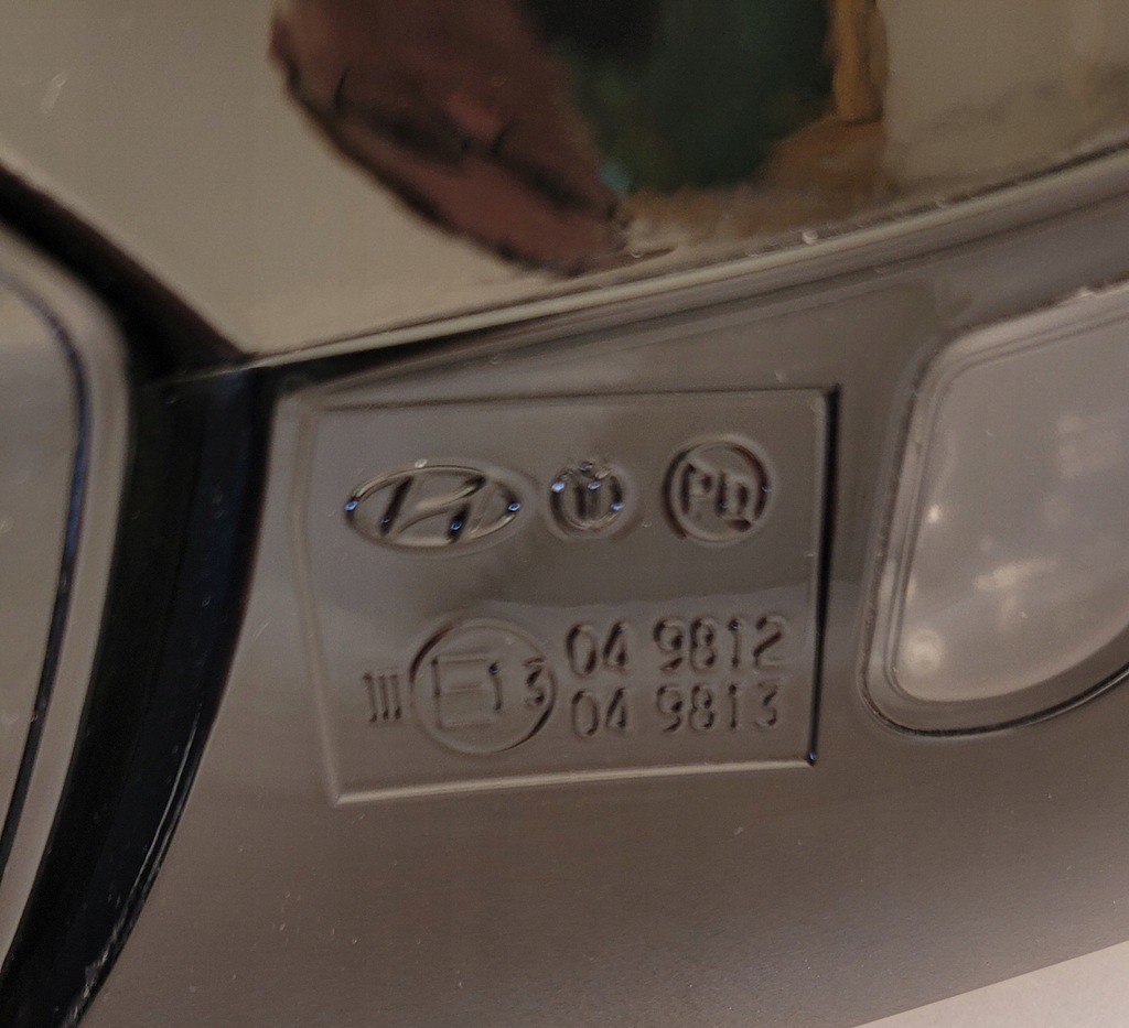 фото №12, Зеркало правое hyundai santa fe iv 9pin + камера