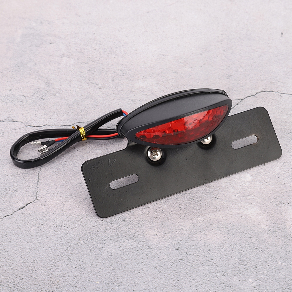 фото №12, Мотоцикл овальный retro led задняя лампа регистрационная задняя лампа 1l