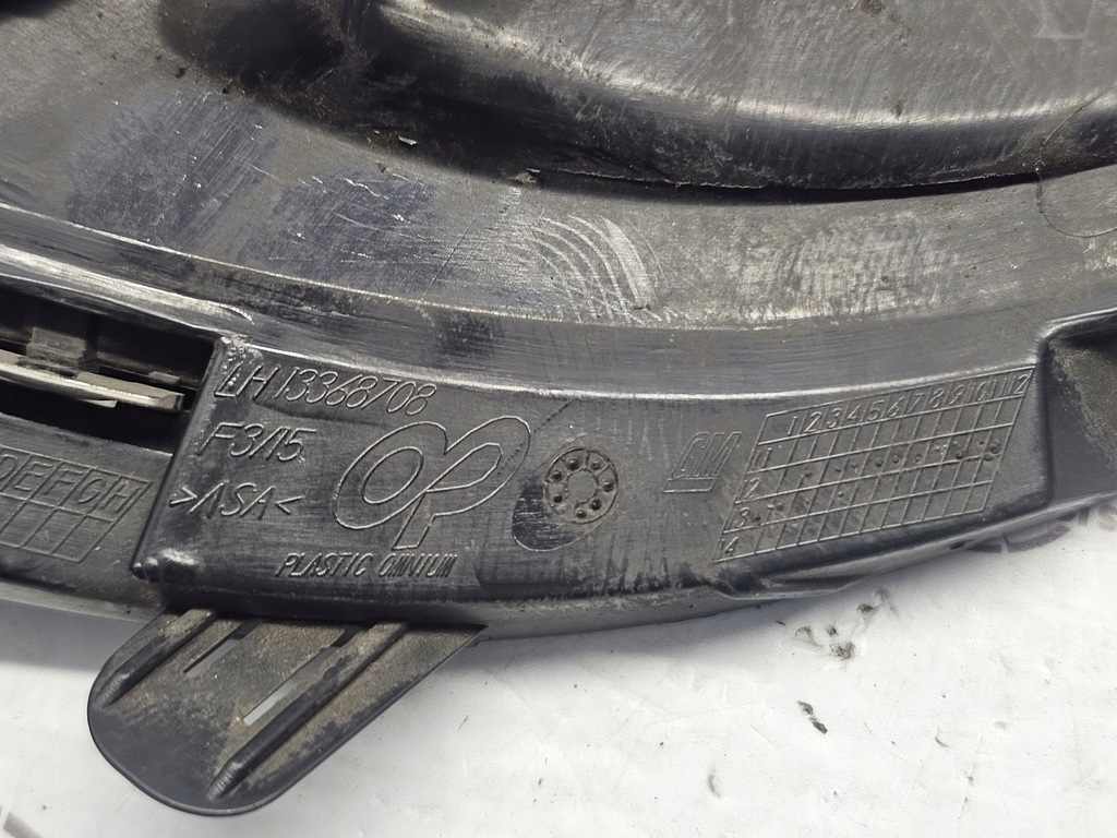 фото №5, Opel astra j lift 13r поворотник лівий перед 13367142 13368708