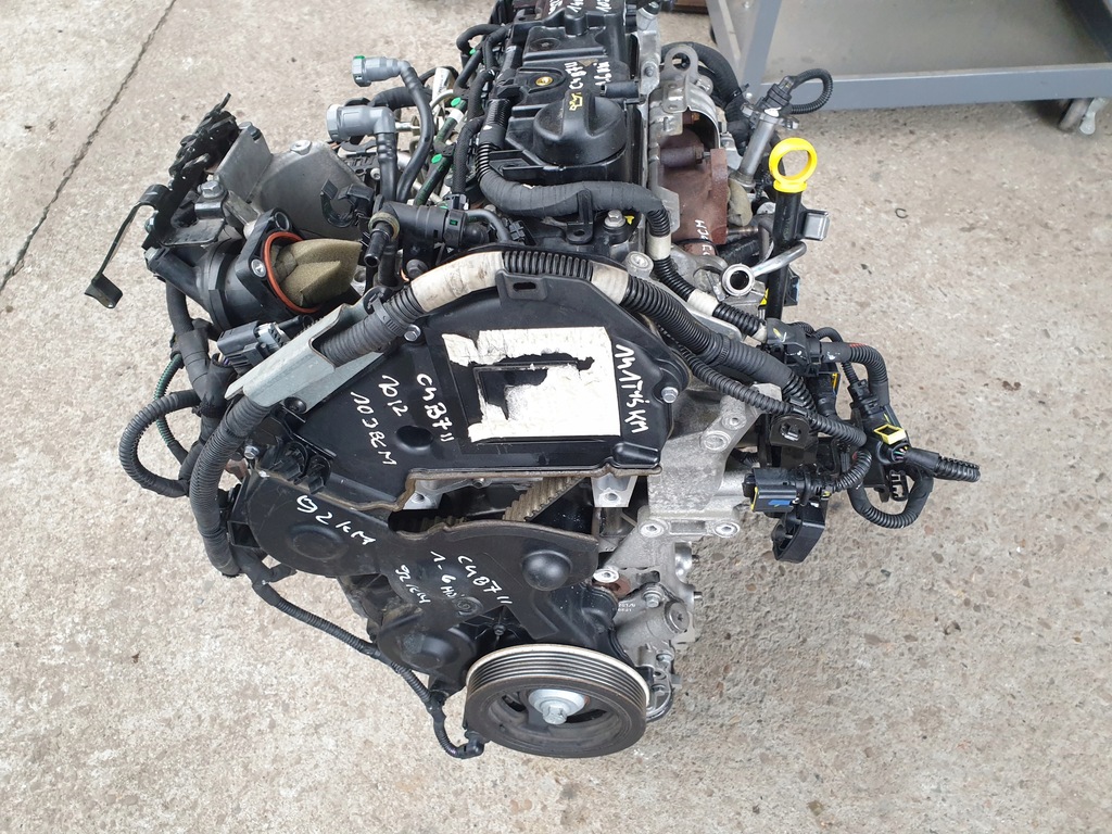 фото №13, Двигатель 1.6 hdi 10jbcm 9h06 citroen peugeot 2010-