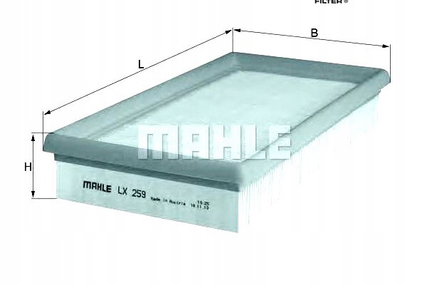 Купити Knecht фільтр повітря audi 80 chrysler daytona le