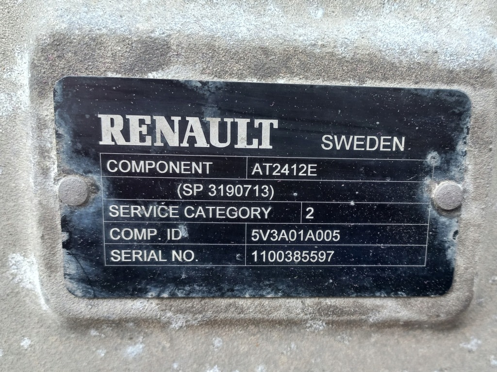 фото №2, Комплектная коробка передач передач at2412e renault gama t range c volvo fh 4 fm