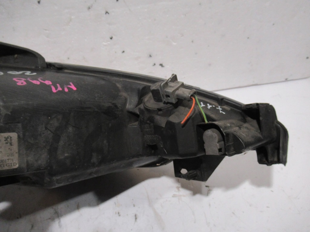 фото №6, Лампа перед левая 9628666880 peugeot 206 lift 02-