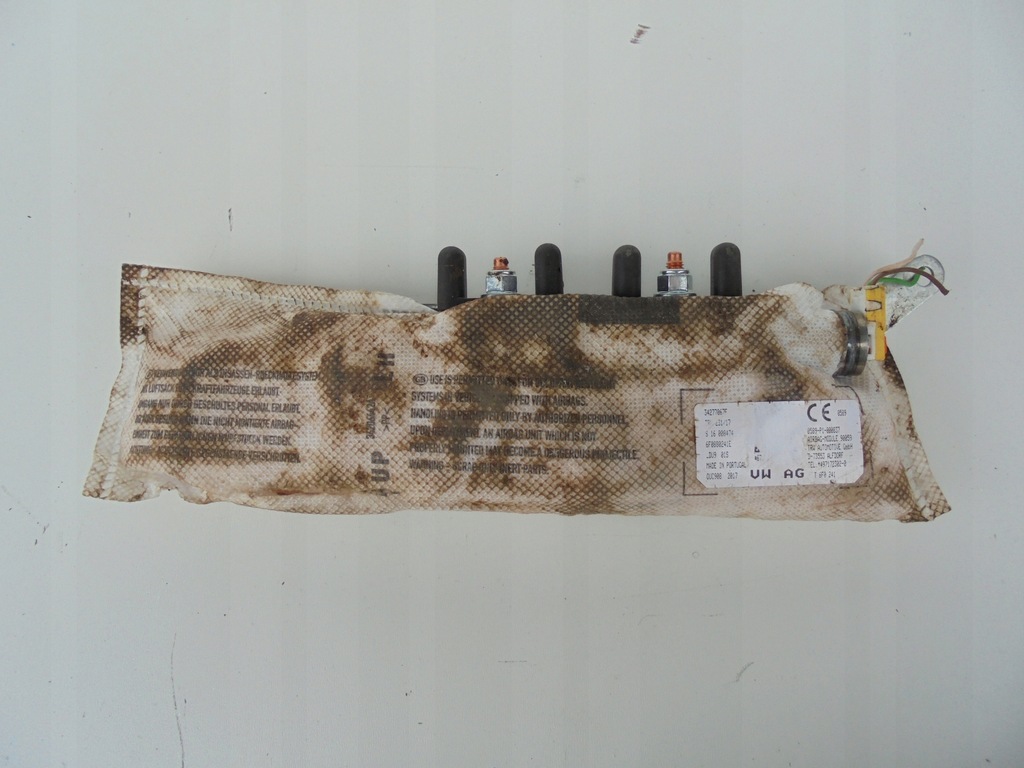 фото №3, Vw polo 2g 2017- шторка безопасности левая подушка безопасности подушка kpl