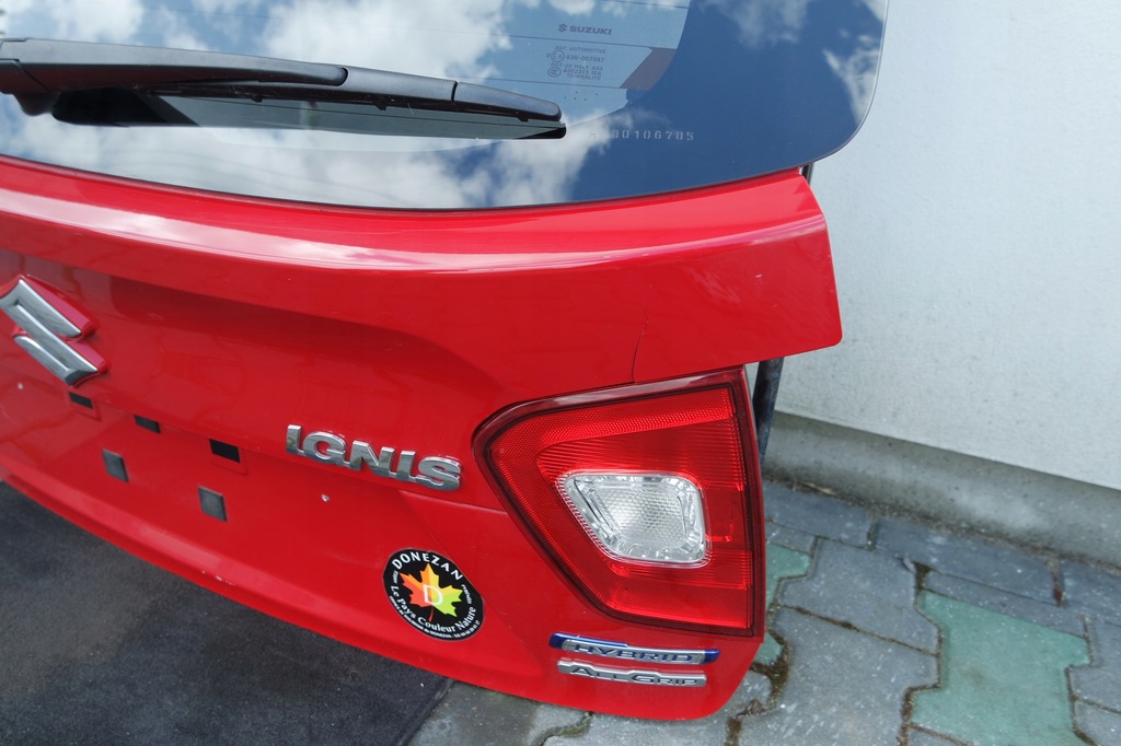 фото №5, Кришка багажника задня suzuki ignis iii камера