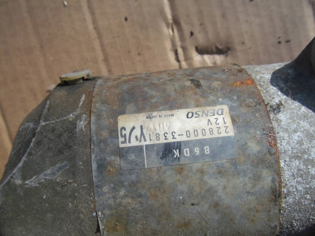 Mazda 323 1.5 16v 88km 65kw 98-03 стартер 2280003381 228000-3381 c402 Доставка