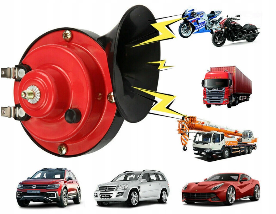 фото №10, Клаксон сигнал звуковой громкий 300db 12v прочный