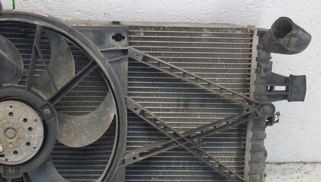 фото №12, Opel zafira b комплект радиатор вентилятор 1.6b