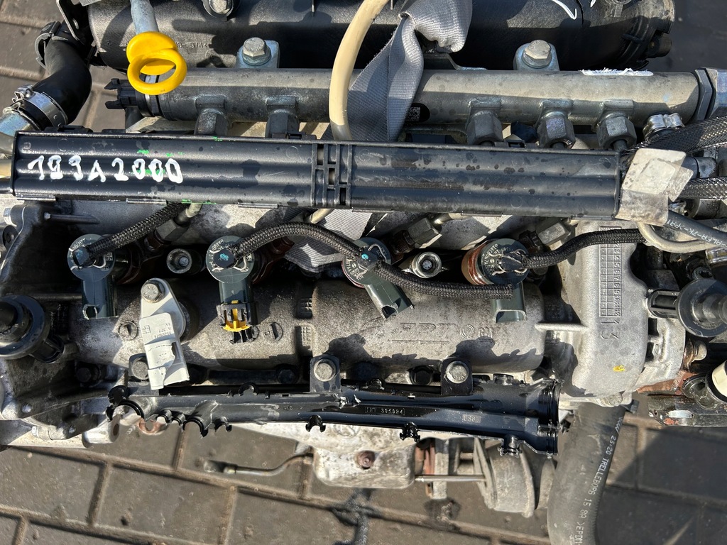 фото №10, Двигун kompletny opel corsa combo fiat punto 500 1.3 cdti jtd 199a2000
