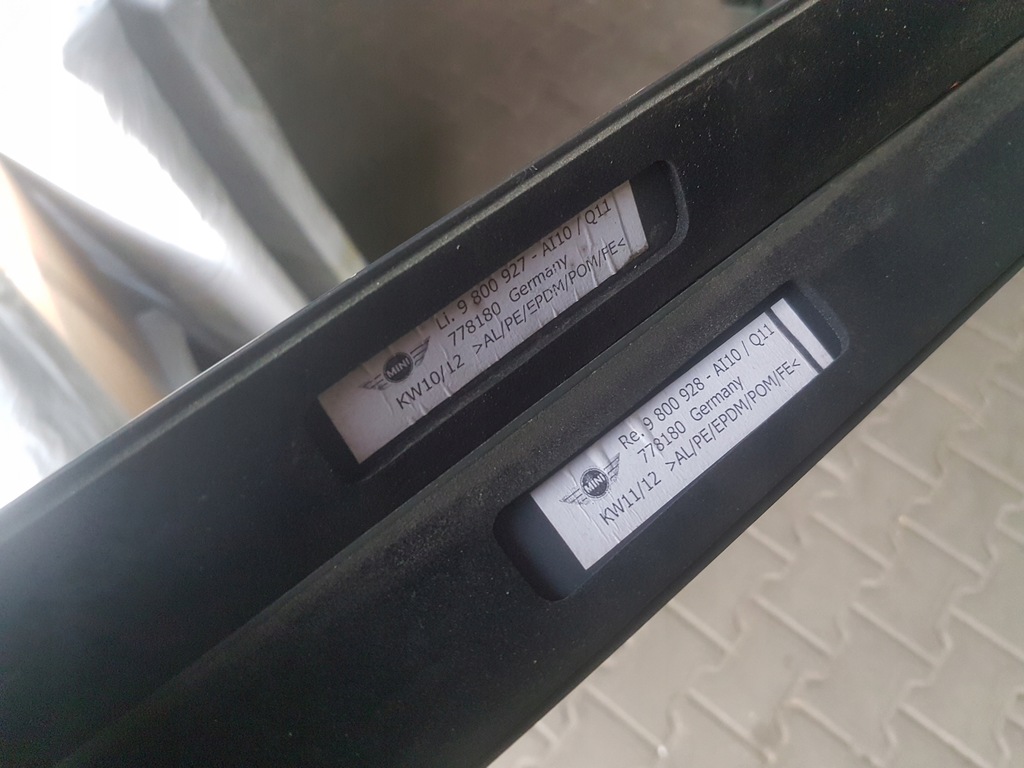 фото №4, Mini countryman r60 s 12r рейлинги кровельные комплект