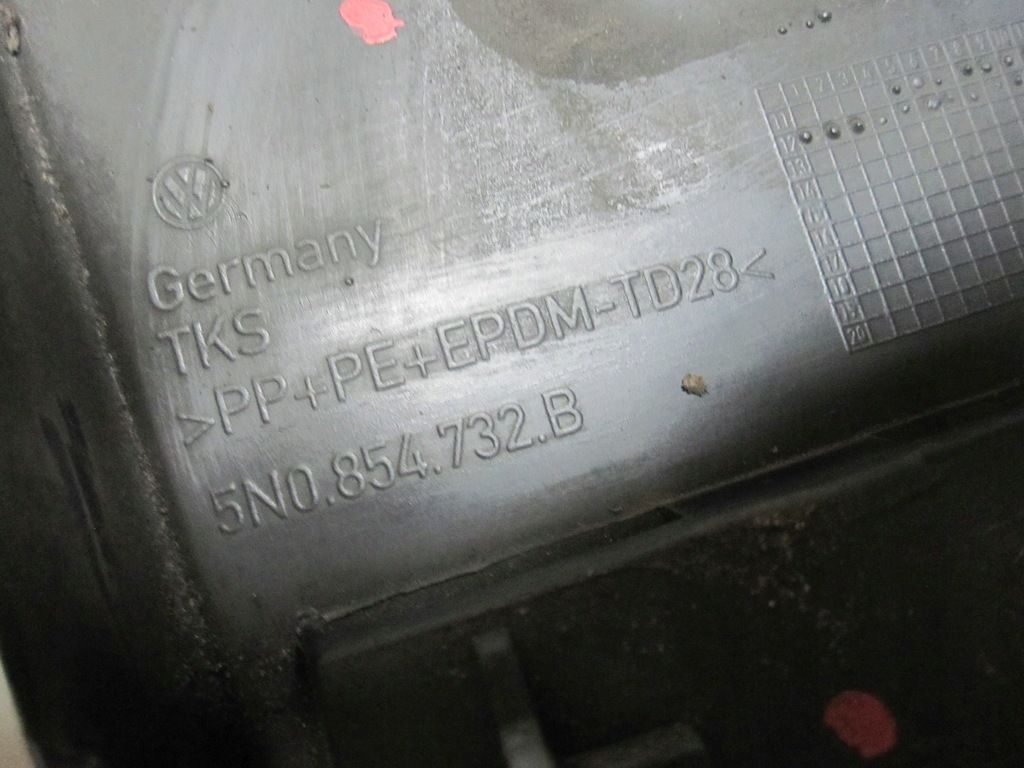 фото №10, Volkswagen tiguan i lift 12r молдинг крыла правый перед 5no854732b