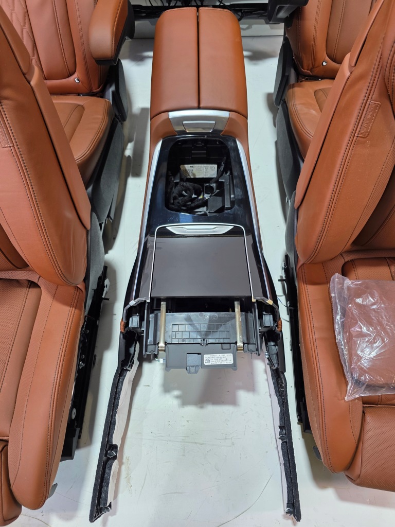 фото №6, Сидіння салон шкіра bmw x7 g07 lci 6місць individual вентильовані комфорт